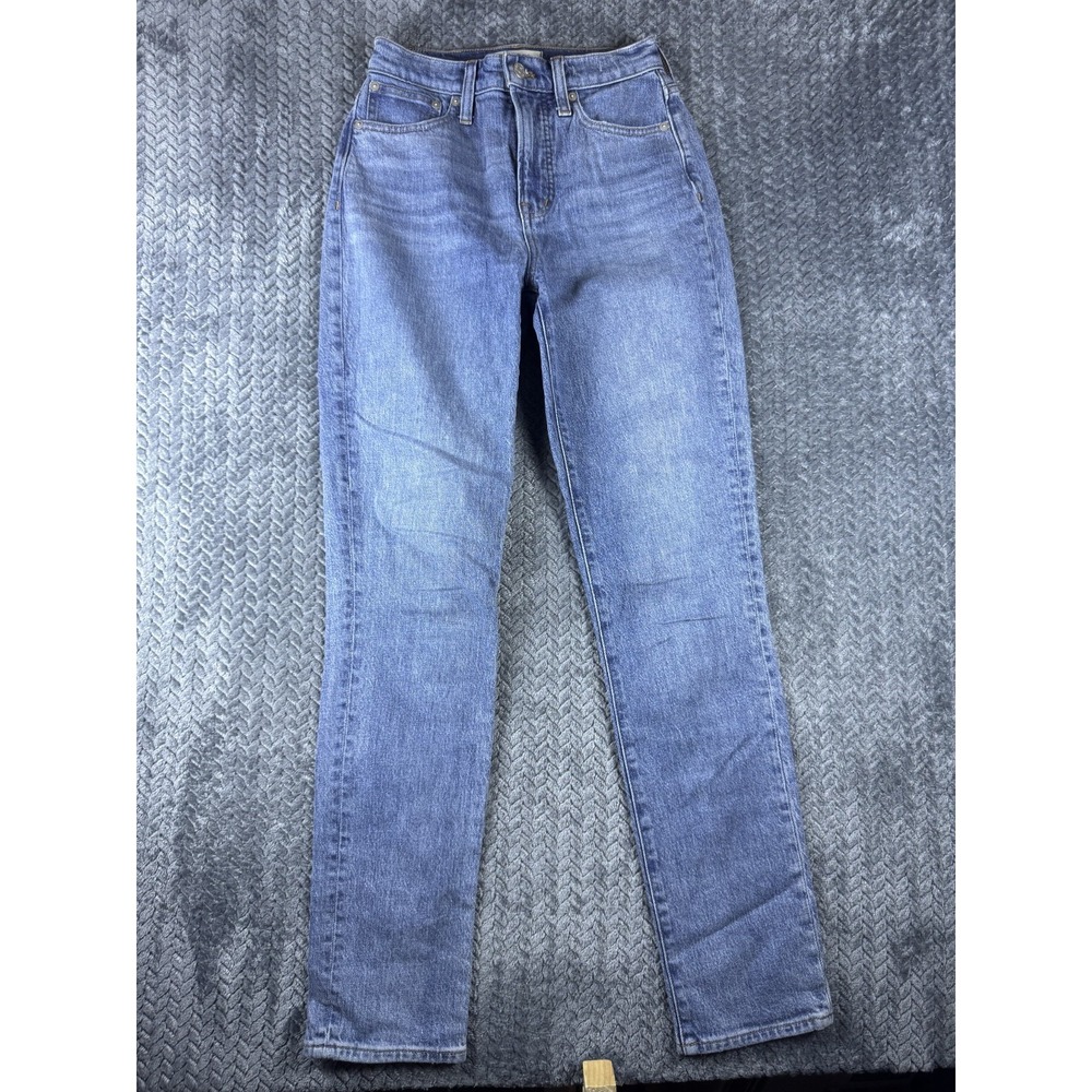 Madewell The Perfect Vintage Jeans Womens 23T Blue Medium Wash Straight Leg